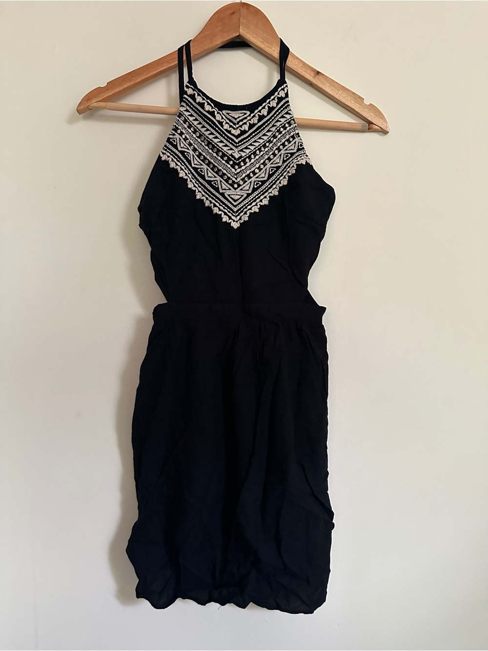 American Eagle Outfitters Embroidered Dress